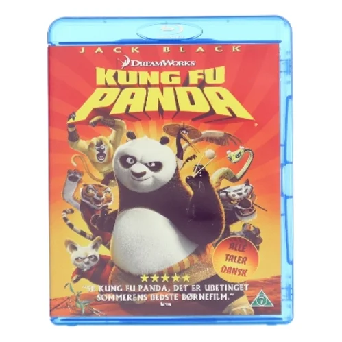 Kung Fu Panda med Jack Black (stemme på original udgave) (DVD)