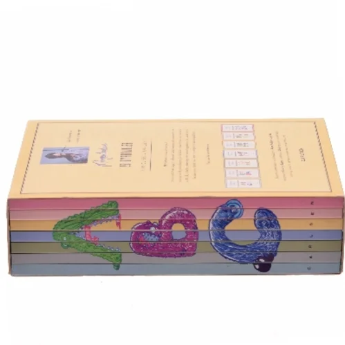 Morgenthalers alfabet. 4 dyrefabler om bogstaverne U, V, X, Y. af Anders Morgenthaler (Bog)