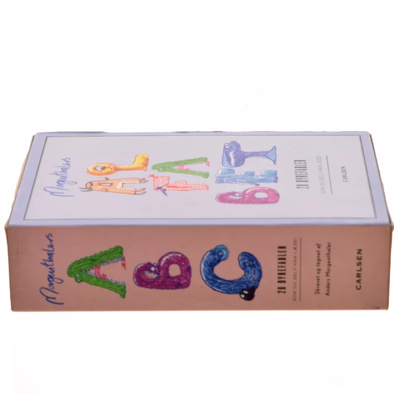 Morgenthalers alfabet. 4 dyrefabler om bogstaverne U, V, X, Y. af Anders Morgenthaler (Bog)