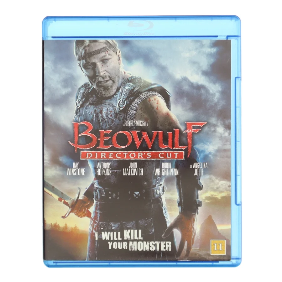 Beowulf – Director’s Cut (Blu-ray) med Ray Winstone (DVD)