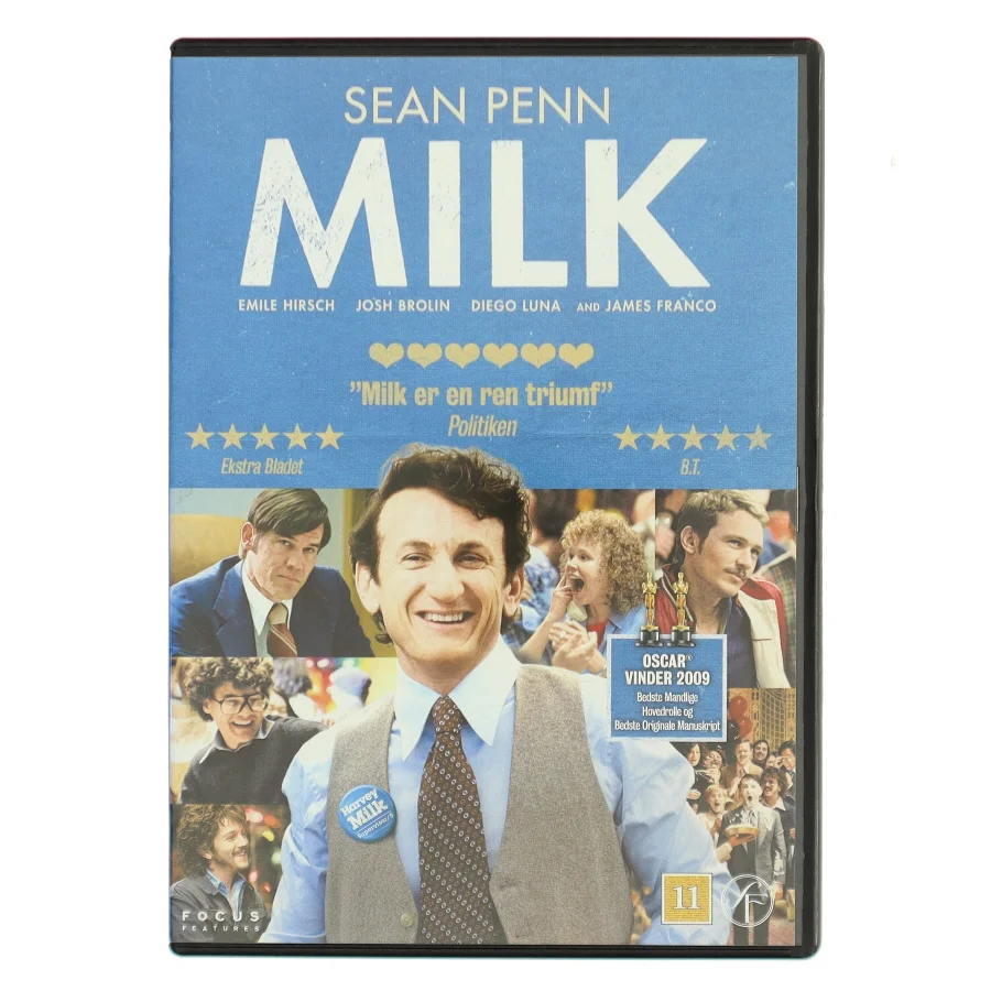 Milk med Sean Penn (DVD)