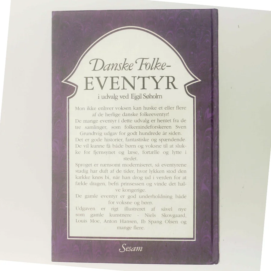 Danske Folkeeventyr af Eigil Søholm (Bog)