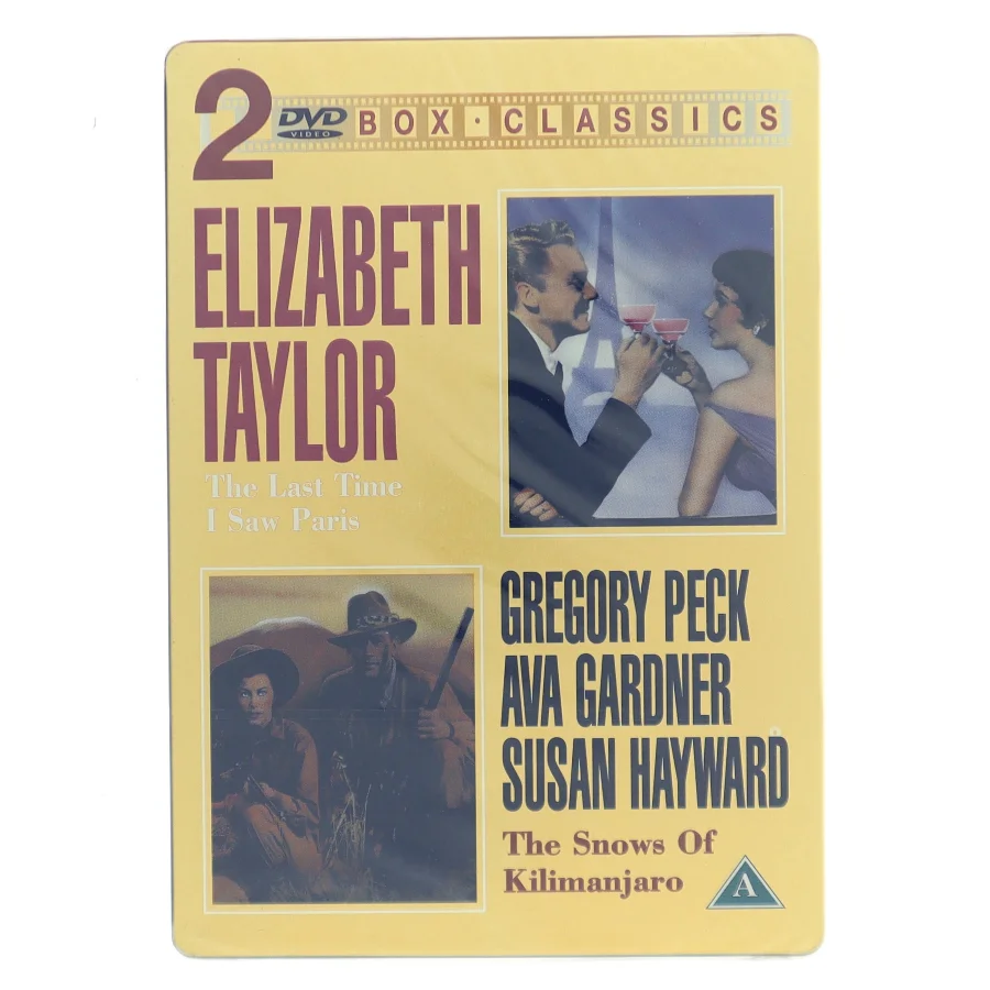 The Last Time I Saw Paris / The Snows Of Kilimanjaro med Elizabeth Taylor (DVD)