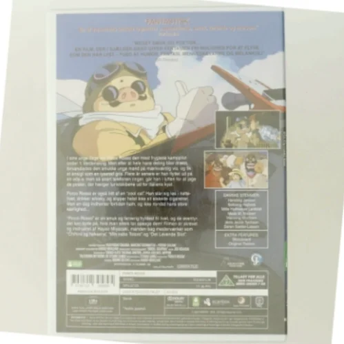 Den Flyvende Gris Porco Rosso - Miyazaki [dvd] med Henning Jensen (DVD)