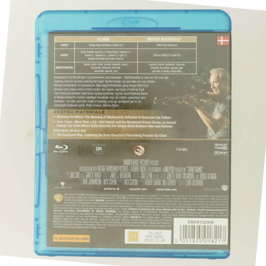 Gran Torino med Clint Eastwood (DVD)