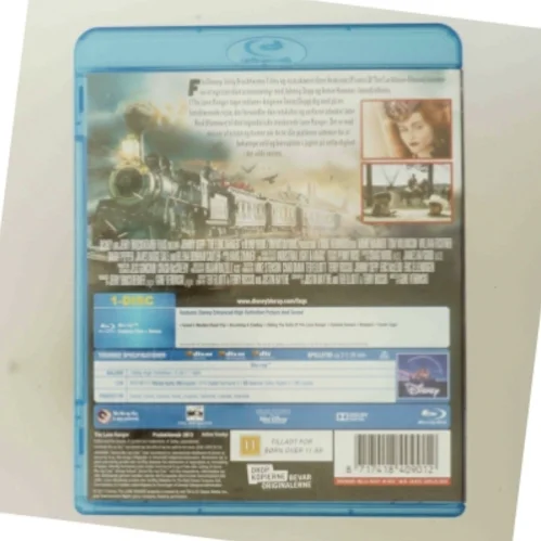 The Lone Ranger med Johnny Depp (DVD)