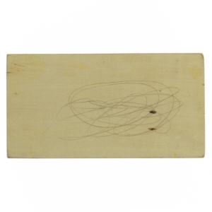 Trædomino med dyremotiver (str. 18 x 10 x 5 cm)