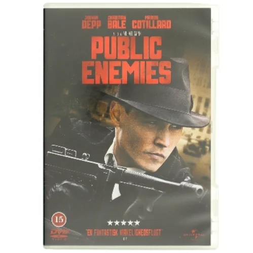 Public Enemies med Johnny Depp (DVD)