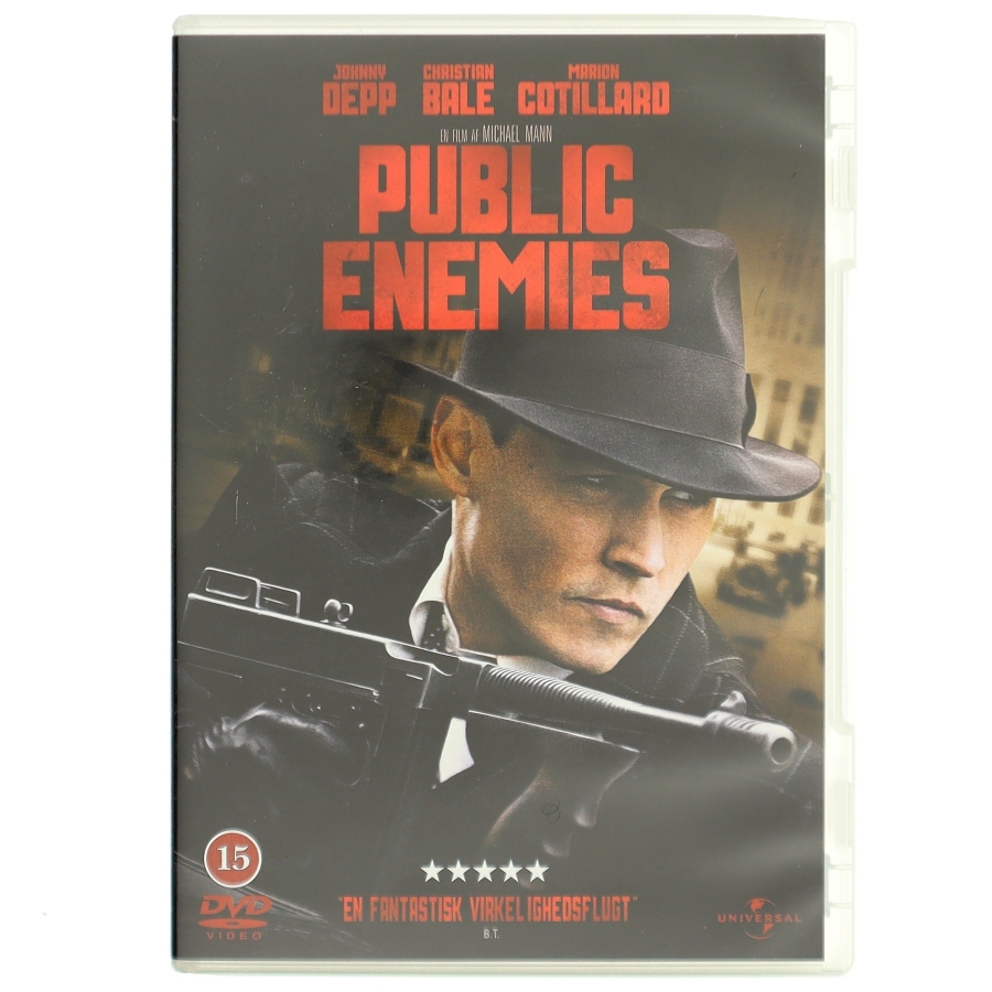 Public Enemies med Johnny Depp (DVD)