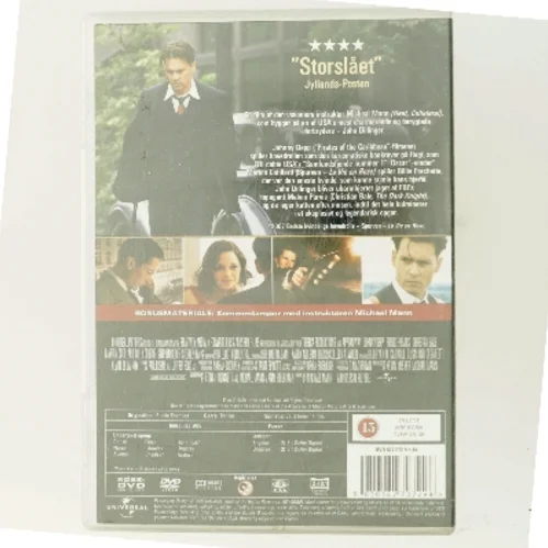 Public Enemies med Johnny Depp (DVD)