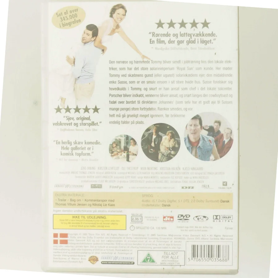 Solkongen med Nikolaj Lie Kaas (DVD)