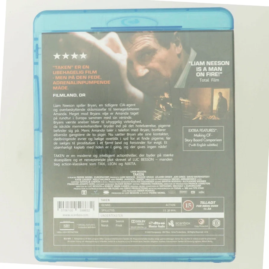 Taken med Liam Neeson (DVD)
