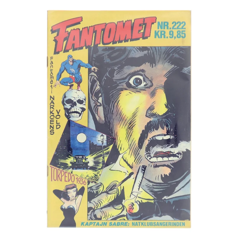 Fantomet Nr. 222 af Ukendt (Bog)