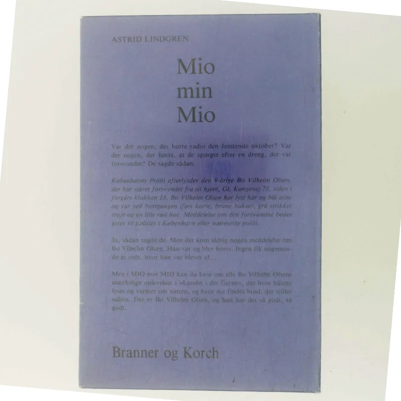 Mio min Mio af Astrid Lindgren (Bog)