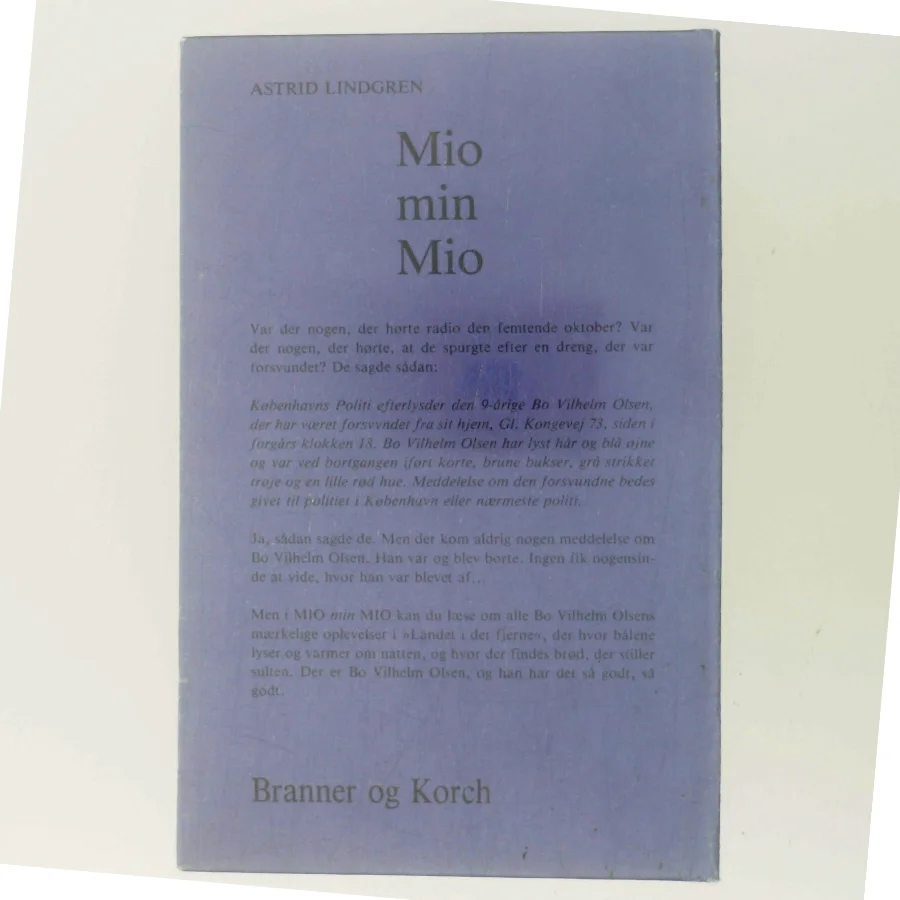 Mio min Mio af Astrid Lindgren (Bog)
