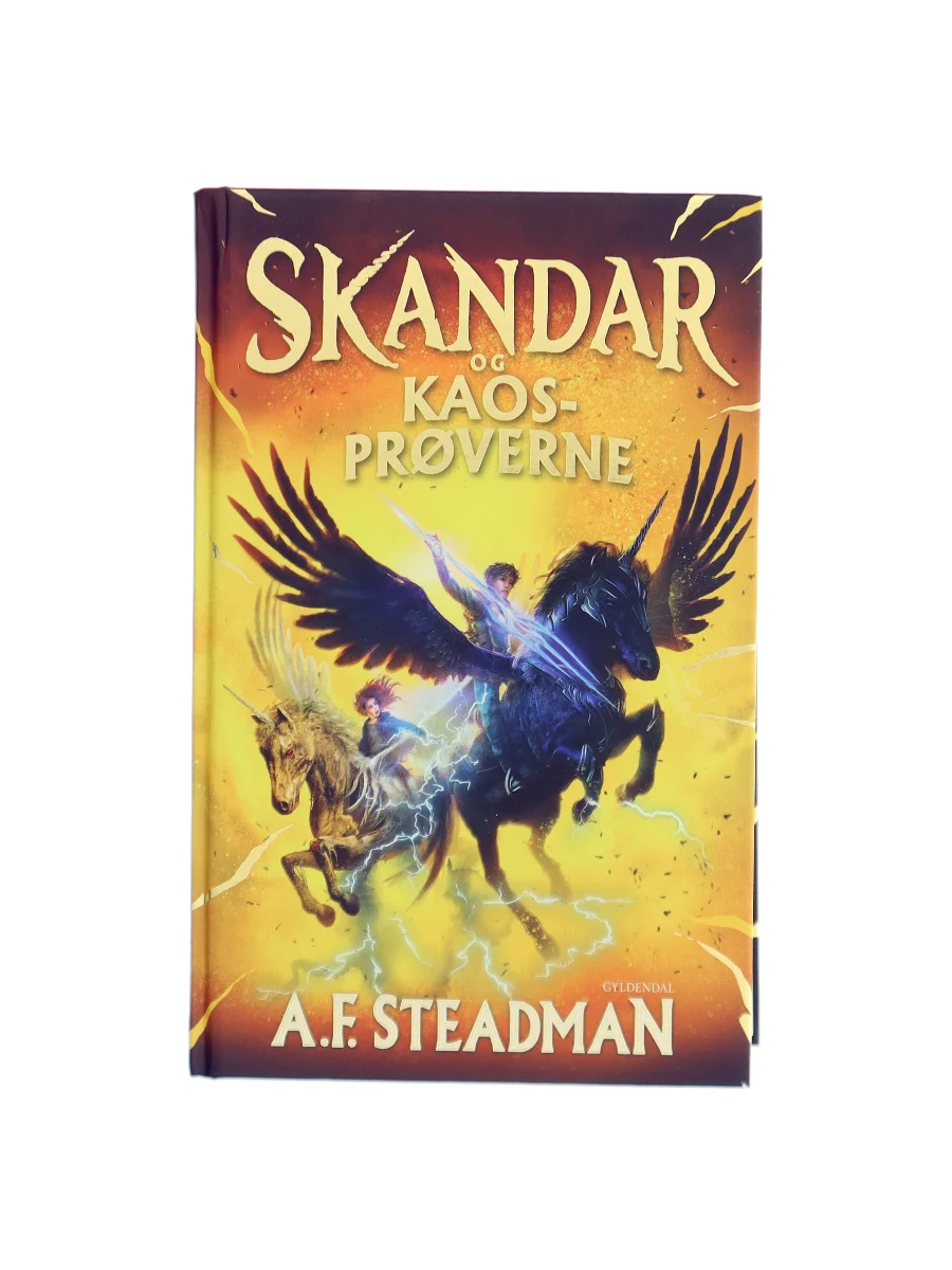 Forsiden af Skandar og kaosprøverne af A. F. Steadman