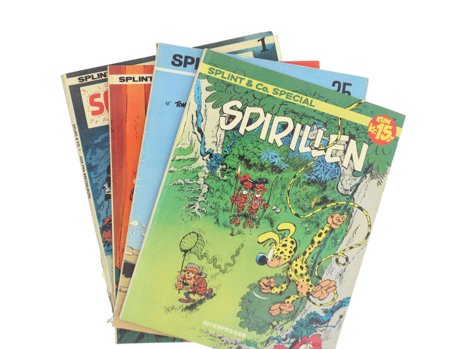 Splint & Co. Special: Spirillen af Franquin (Bog)