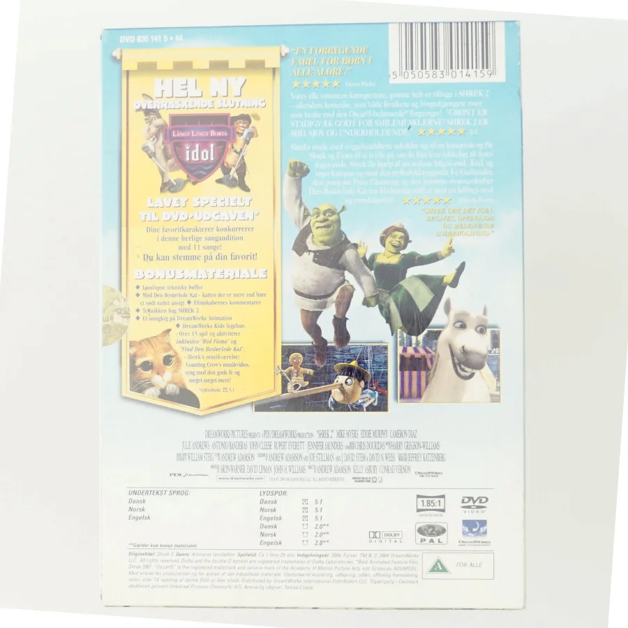 Shrek 2 med Mike Myers (DVD)