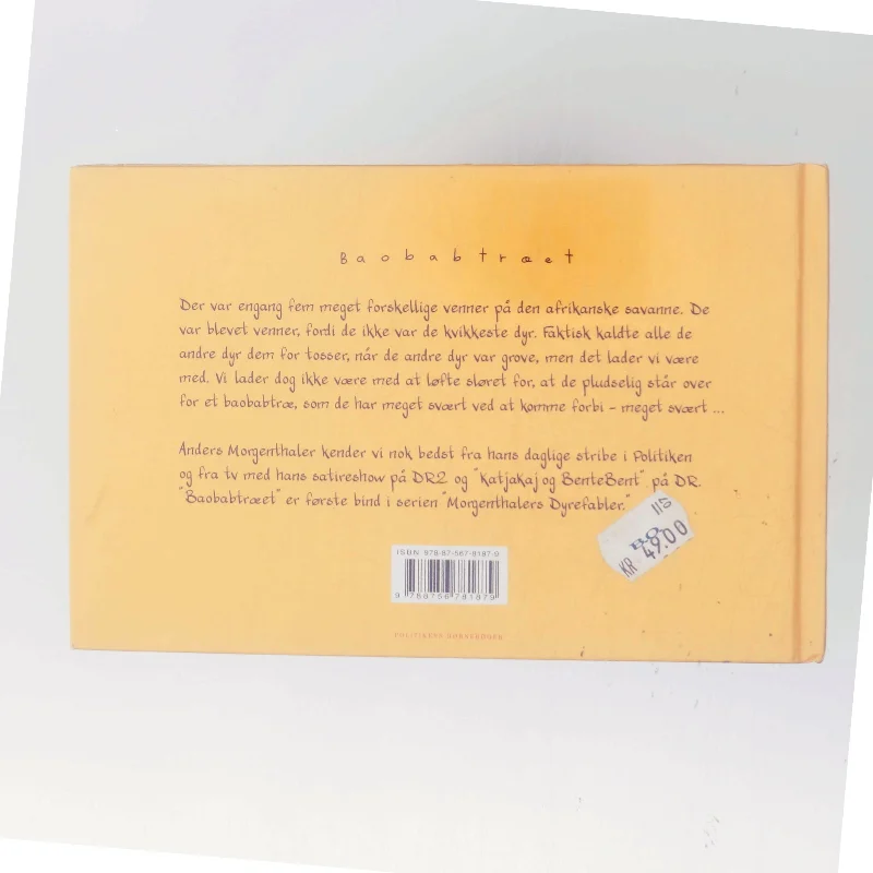 Baobabtræet af Anders Morgenthaler (Bog)