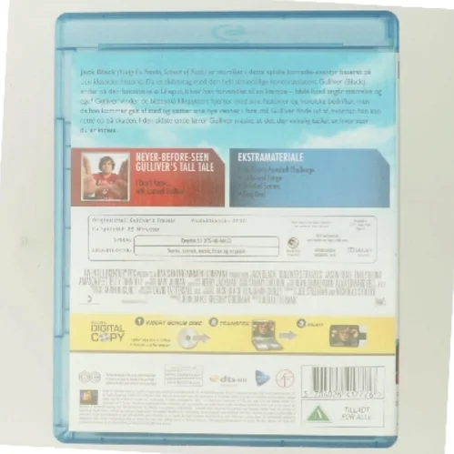 Gulliver's Travels med Jack Black (DVD)