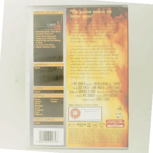 Carrie med Sissy Spacek (DVD)