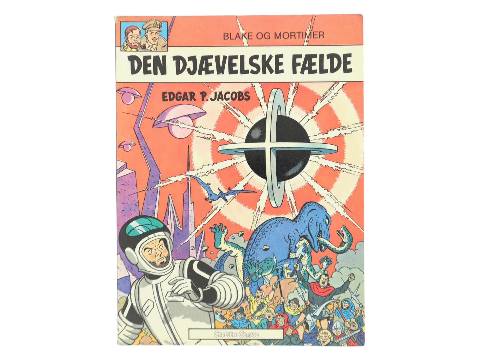 Den Djævelske Fælde af Edgar P. Jacobs (Bog)