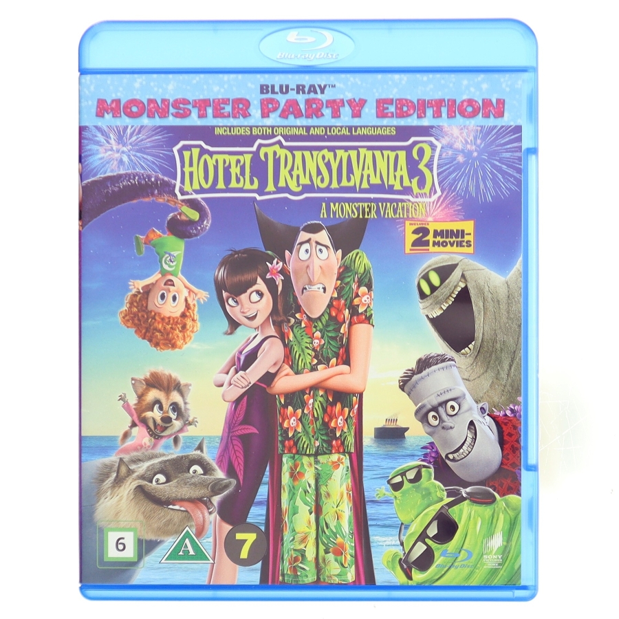 Hotel Transylvania 3: A Monster Vacation med Adam Sandler (DVD)