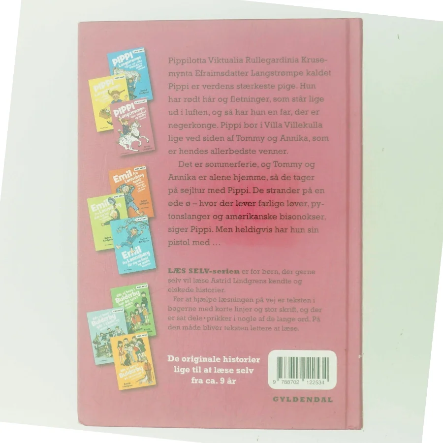 Pippi Langstrømpe lider skibbrud og andre historier af Astrid Lindgren (Bog)