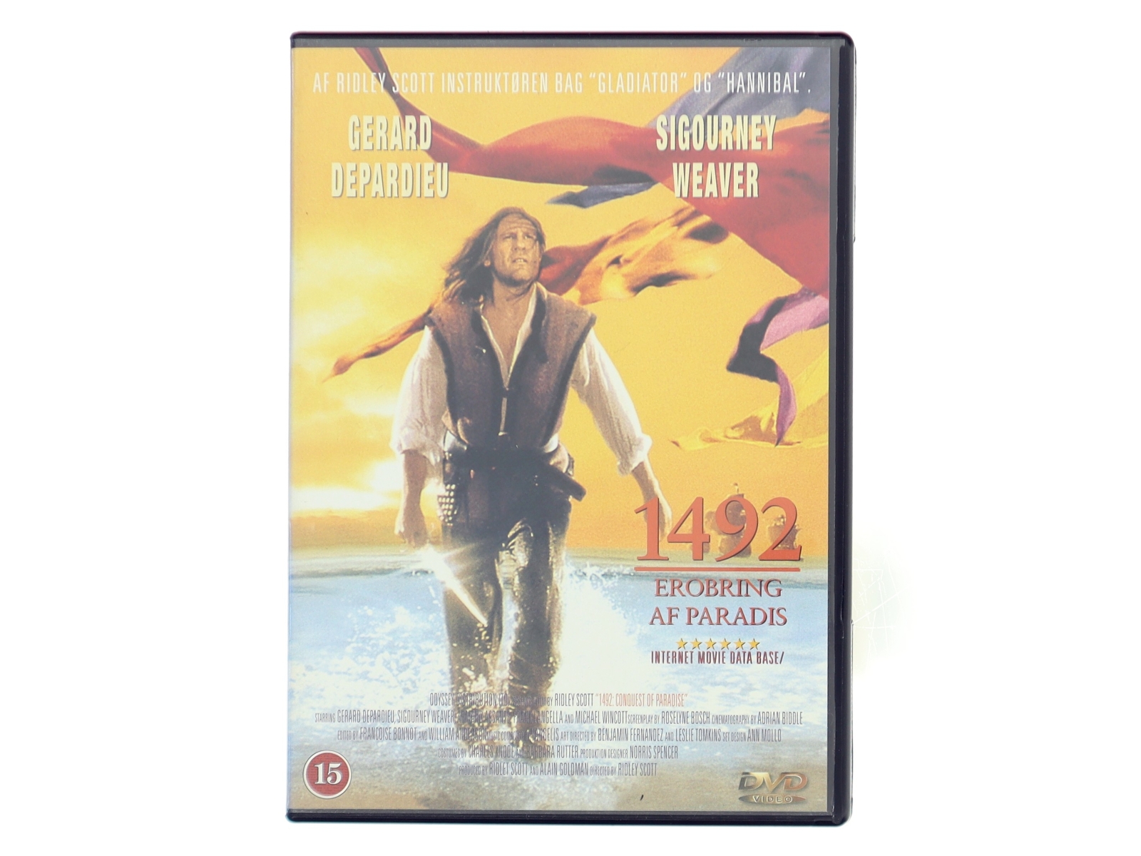 1492: Erobring af Paradis DVD med Gerard Depardieu (DVD)