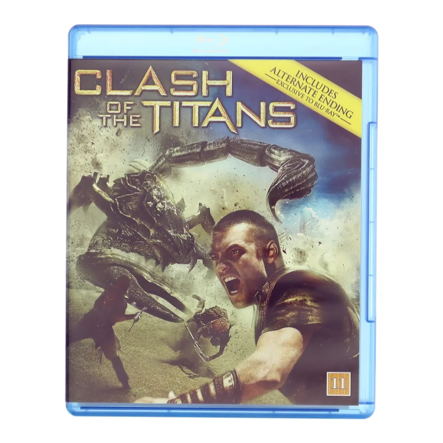 CLASH OF THE TITANS (2010) med Sam Worthington (DVD)