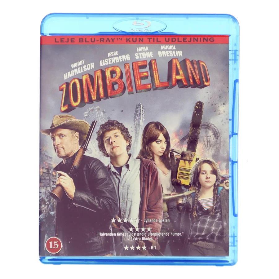 Zombieland med Woody Harrelson (DVD)