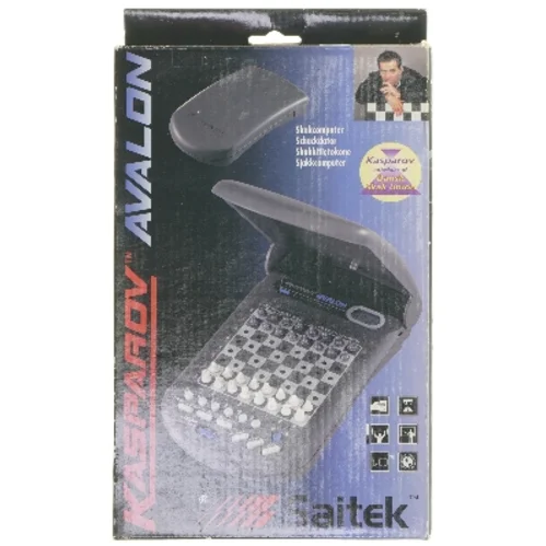 Kasparov Avalon skakcomputer fra Saitek (str. 17,5x10 cm)