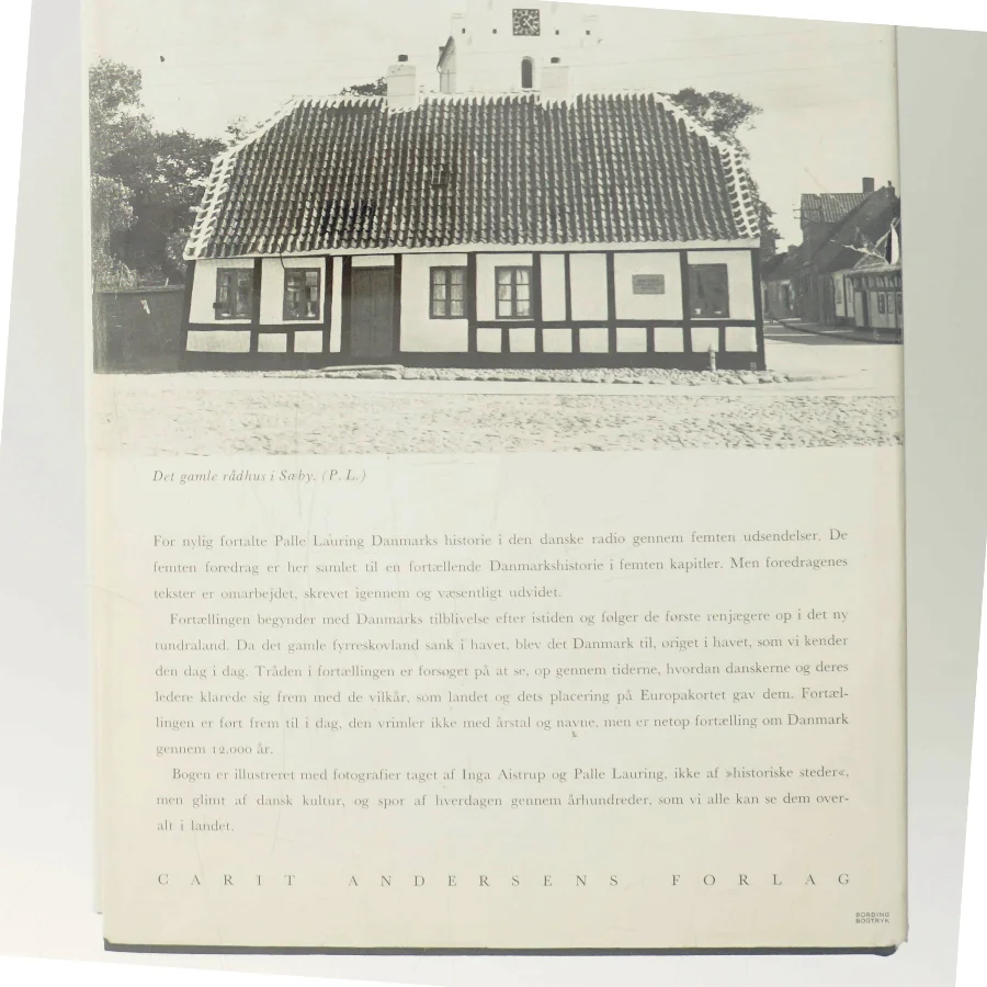 Danmarks Historie af Palle Lauring (Bog)