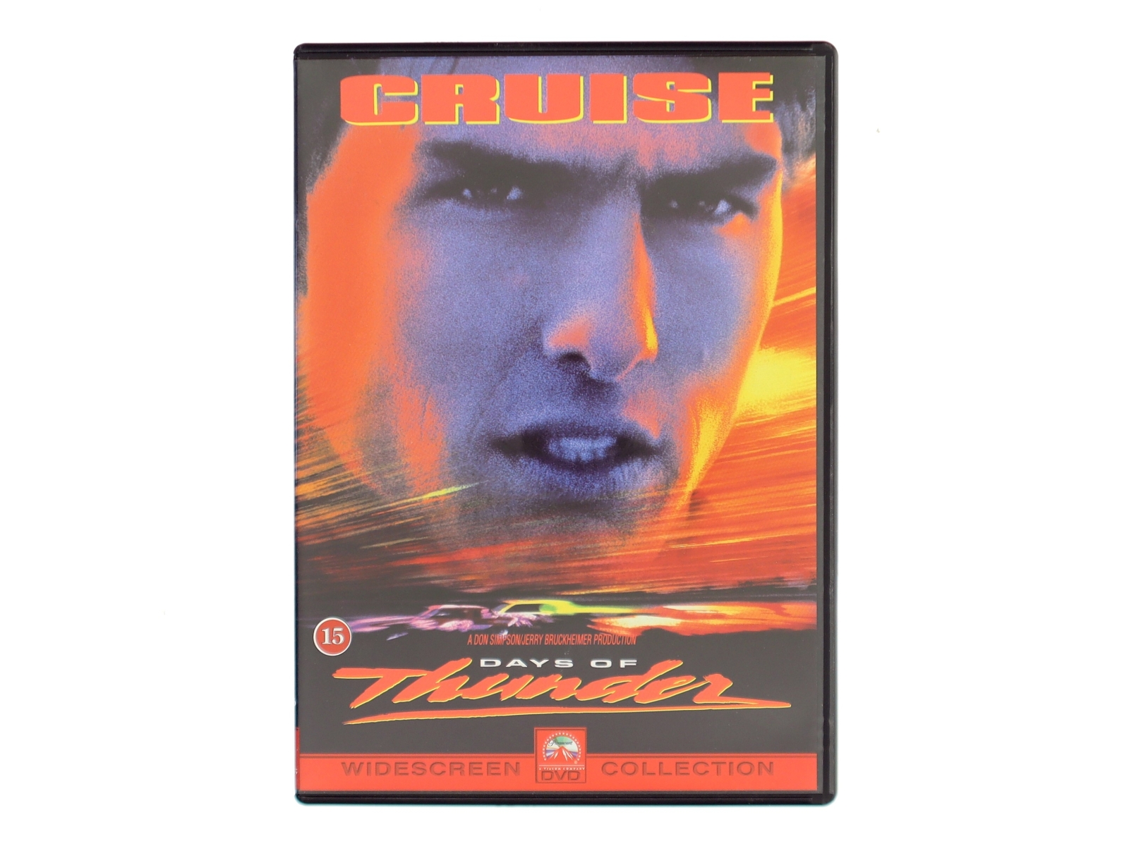 Days of Thunder med Tom Cruise (DVD)