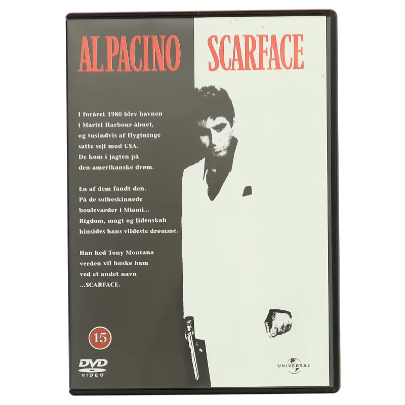 Scarface med Al Pacino (DVD)