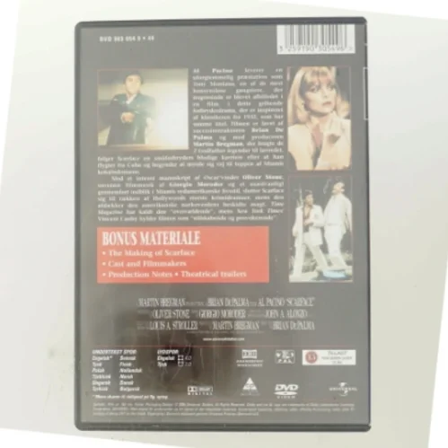 Scarface med Al Pacino (DVD)