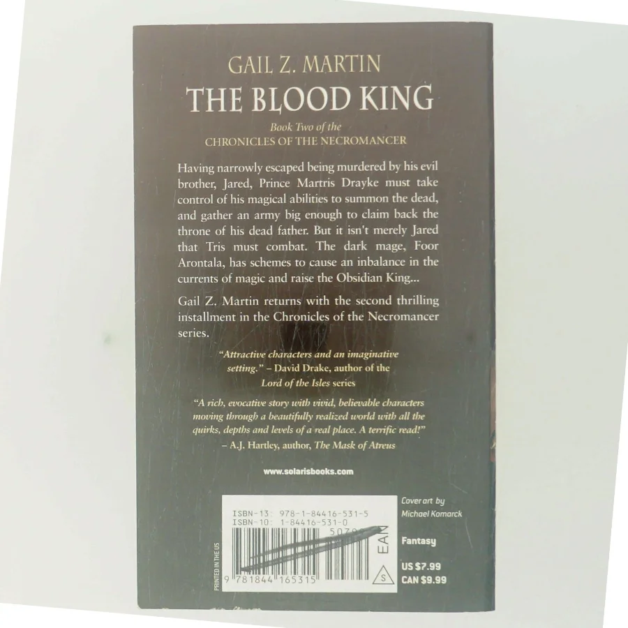 The blood king af Gail Martin (Bog)