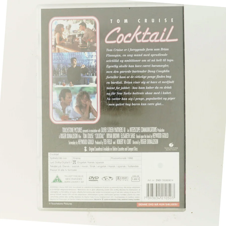 Cocktail med Tom Cruise (DVD)