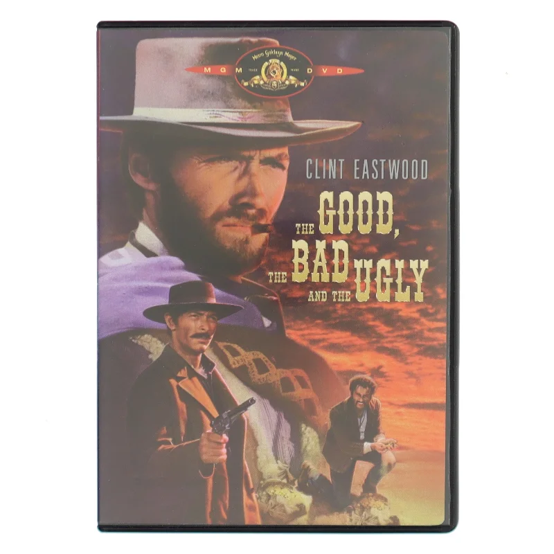 Good Bad & Ugly                                        <span class="label label-blank pull-right" style="margin-right: 3px;">Widescreen edition</span> med Clint Eastwood (DVD)