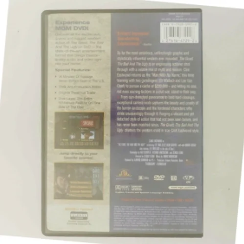 Good Bad & Ugly                                        <span class="label label-blank pull-right" style="margin-right: 3px;">Widescreen edition</span> med Clint Eastwood (DVD)