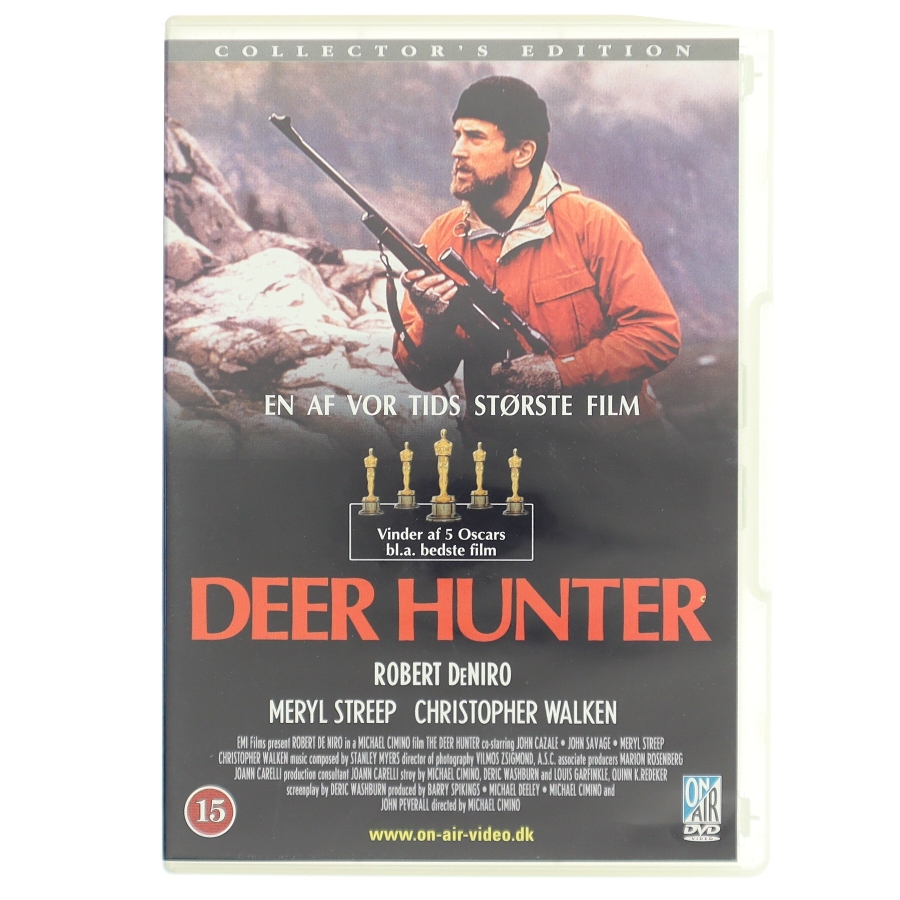 Deer Hunter af Michael Cimino med Robert DeNiro (DVD)