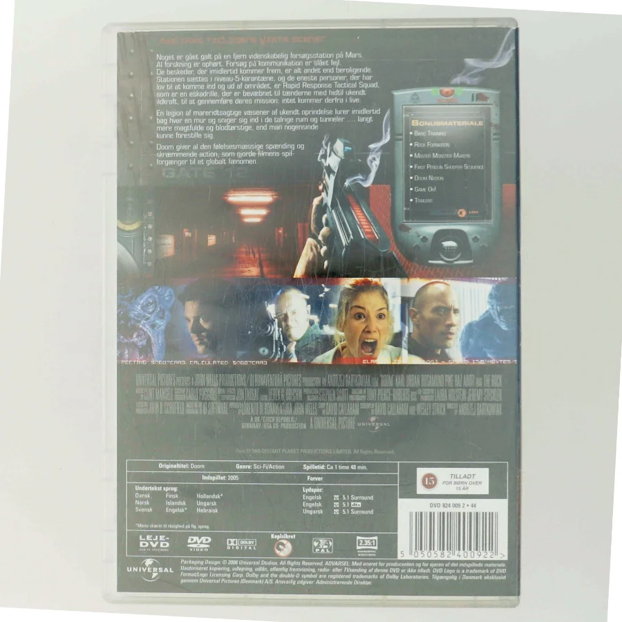 Doom med Karl Urban (DVD)