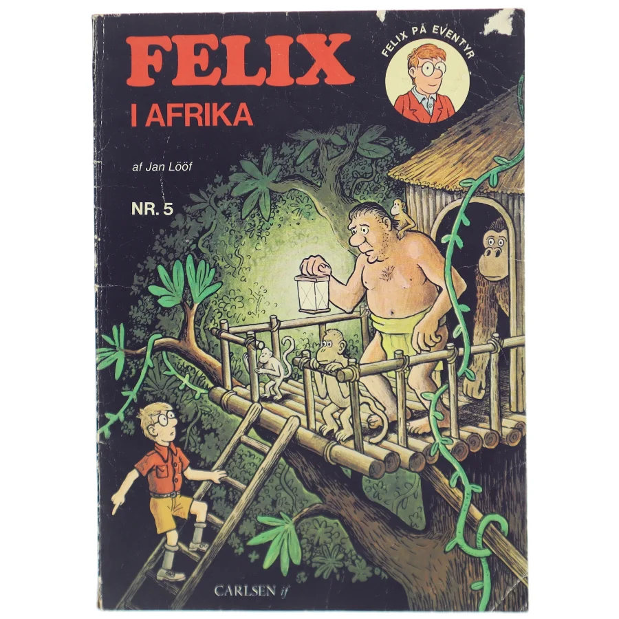 Felix i Afrika - Tegneserie fra Carlsen Comics