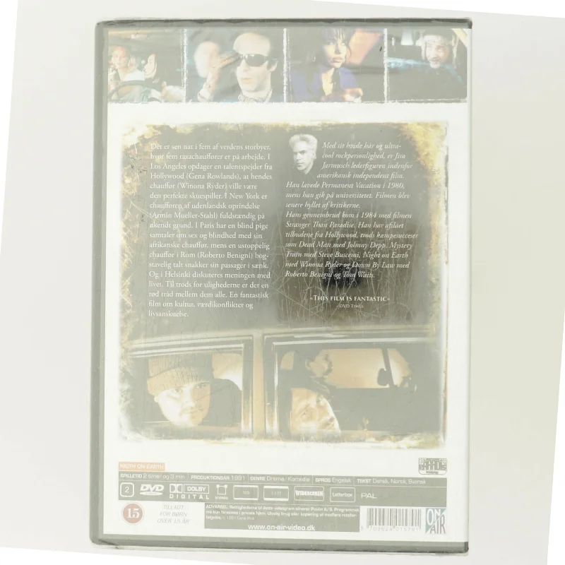 Night on Earth (On-air) med Winona Ryder (DVD)