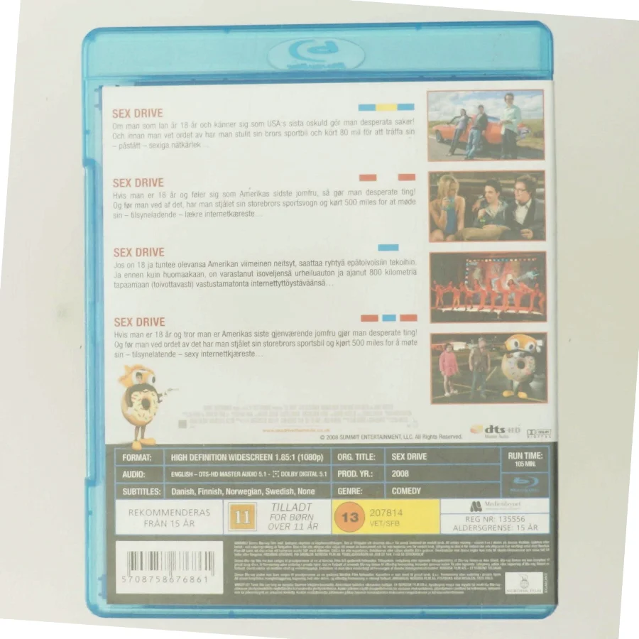 Sex Drive med Josh Zuckerman (DVD)