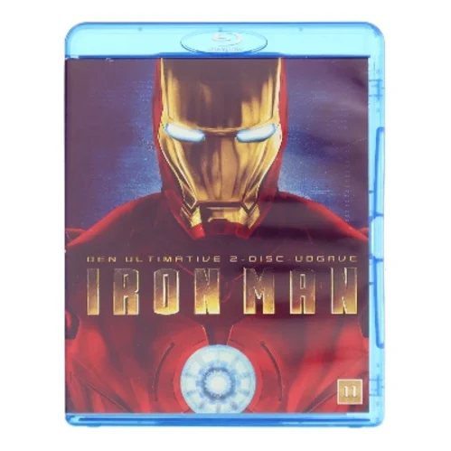 Iron Man – Den ultimative 2-disc-udgave (Blu-ray) med Robert Downey Jr. (DVD)