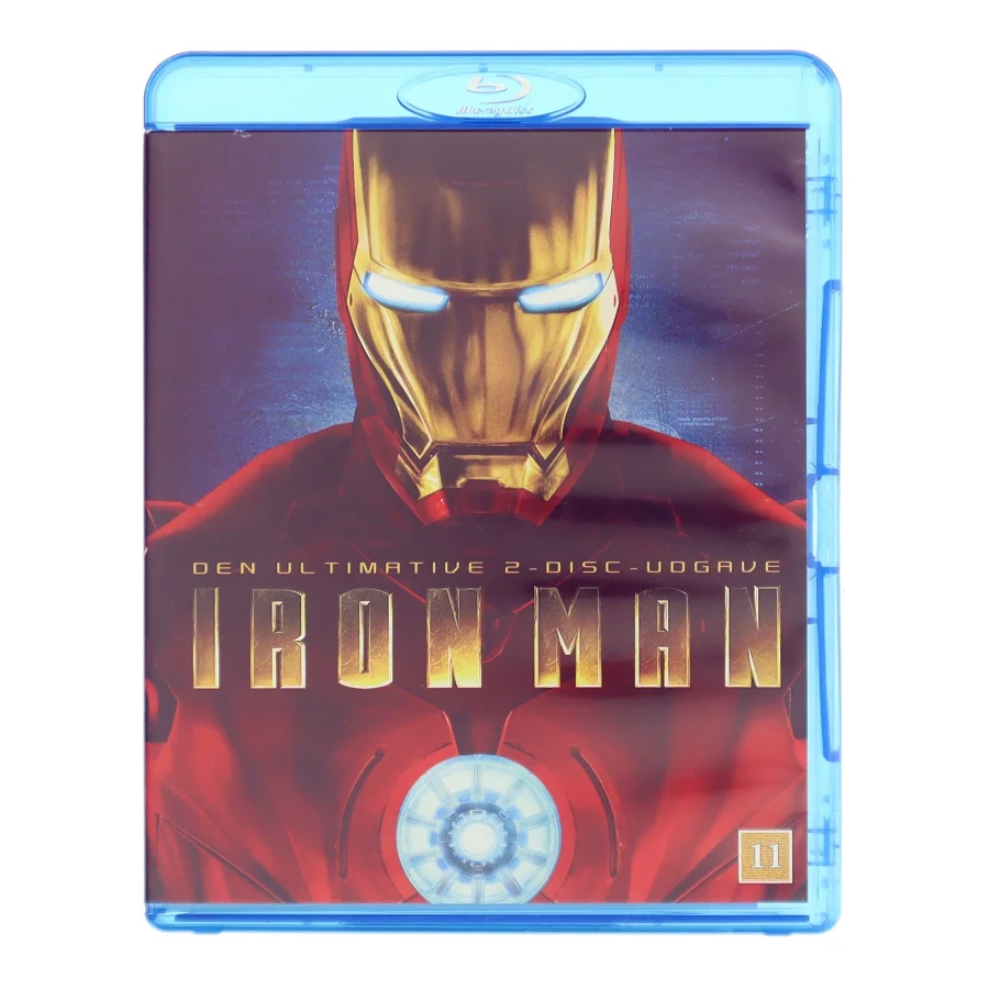 Iron Man – Den ultimative 2-disc-udgave (Blu-ray) med Robert Downey Jr. (DVD)