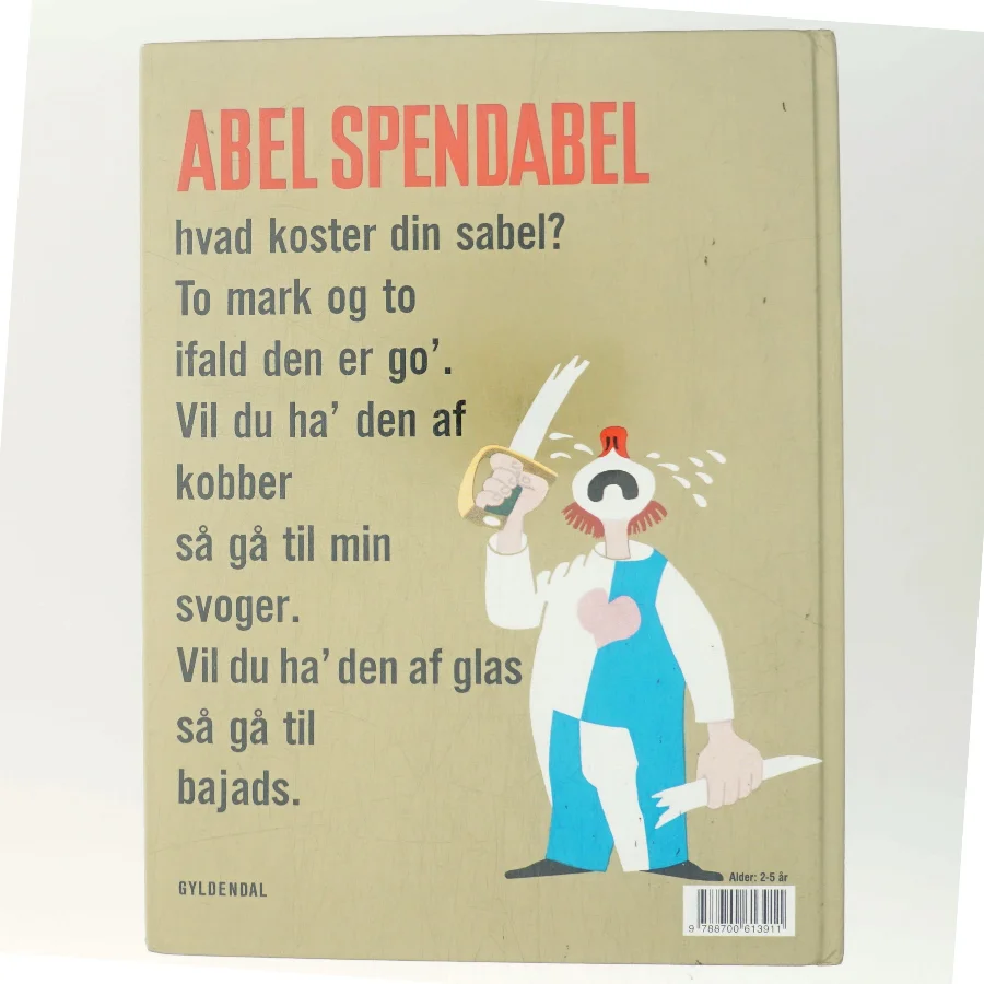 Abel Spendabel og andre børnerim af Jens Sigsgaard (Bog)
