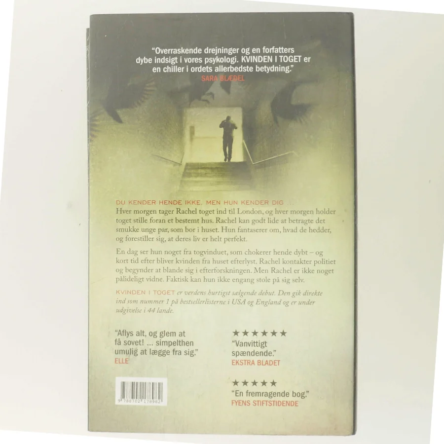 Kvinden i toget : thriller (Klassesæt) af Paula Hawkins (Bog)