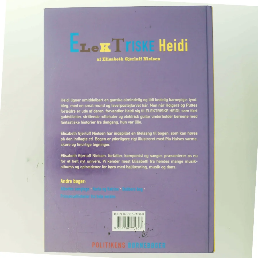 Elektriske Heidi af Elisabeth Gjerluff Nielsen (Bog)